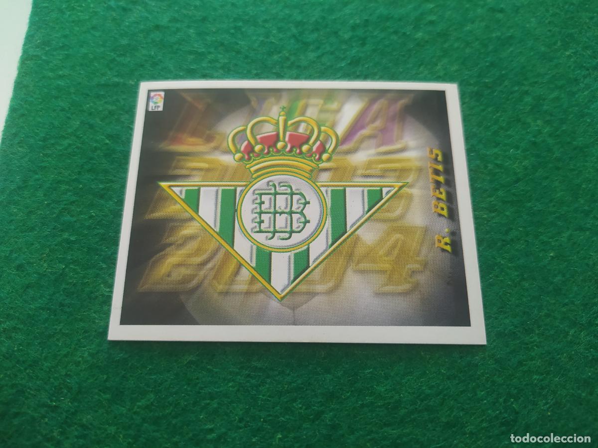 Fu&szlig;ball-Sticker: LIGA ESTE 2003 2004 03 04 NUEVO SIN PEGAR - REAL BETIS ESCUDO