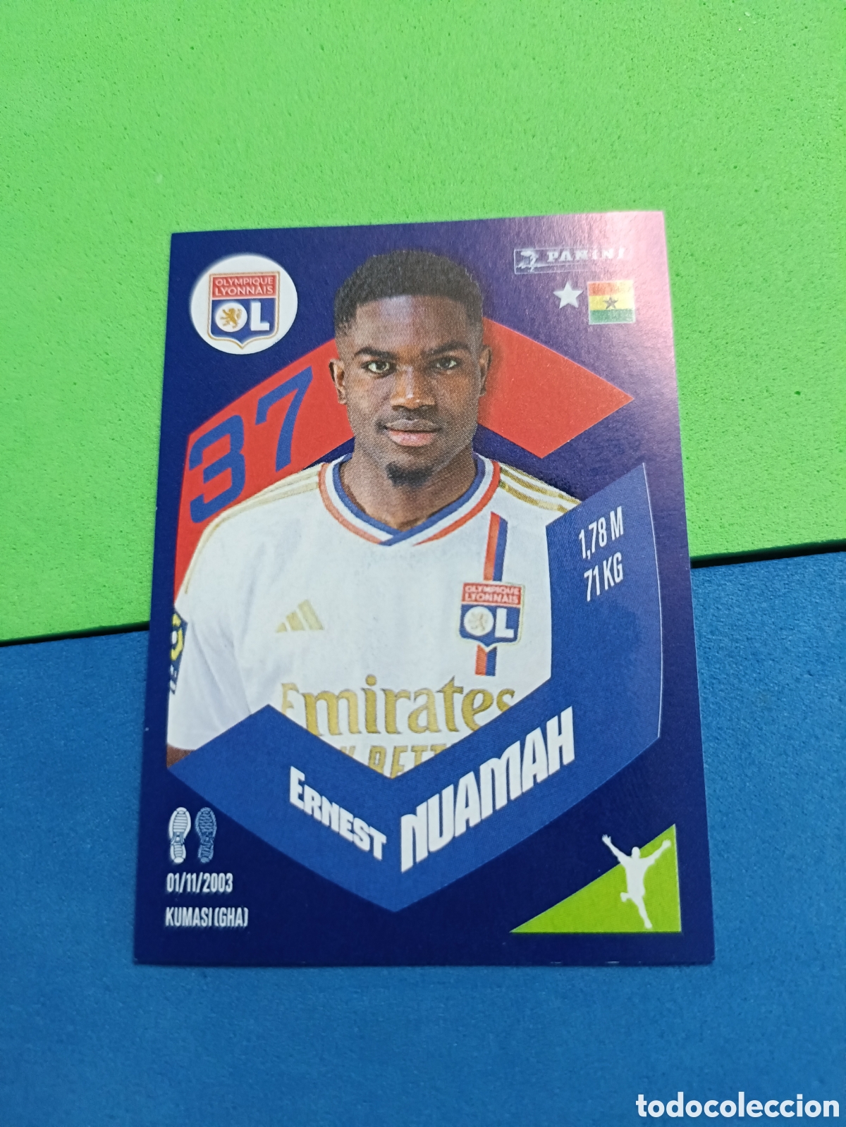 Fu&szlig;ball-Sticker: Panini Foot France stickers 2023 2024 23 24 - 185 Nuamah