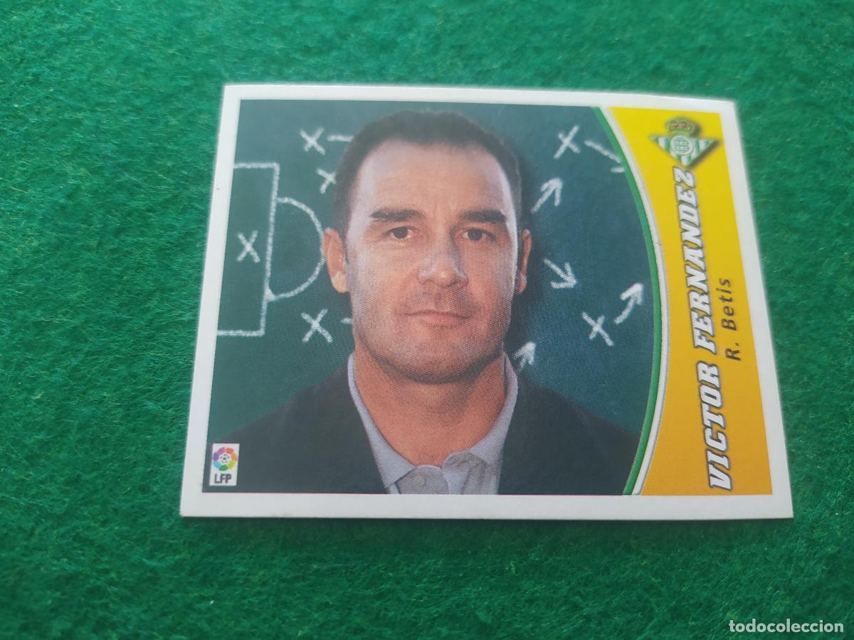 Fu&szlig;ball-Sticker: LIGA ESTE 2003 2004 03 04 NUEVO SIN PEGAR - REAL BETIS ENTRENADOR