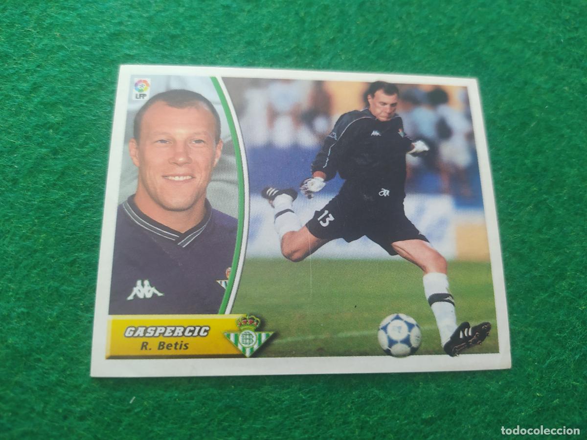 Fu&szlig;ball-Sticker: LIGA ESTE 2003 2004 03 04 NUEVO SIN PEGAR - REAL BETIS GASPERCIC
