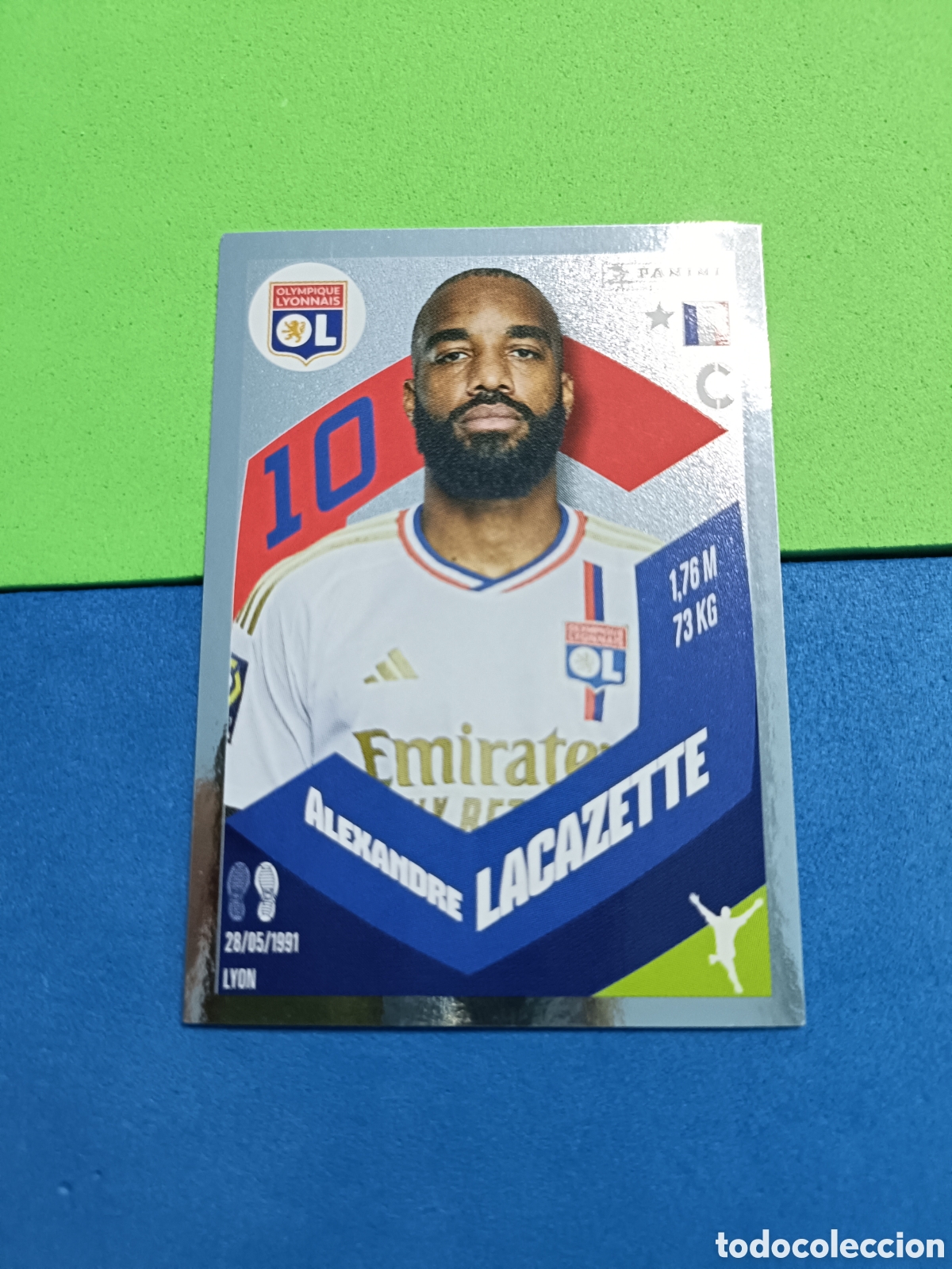 Fu&szlig;ball-Sticker: Panini Foot France stickers 2023 2024 23 24 - 184 Lacazette