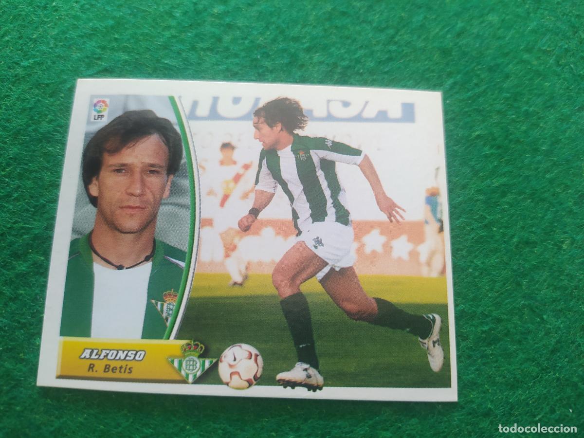 Cromos de f&uacute;tbol: LIGA ESTE 2003 2004 03 04 NUEVO SIN PEGAR - REAL BETIS ALFONSO