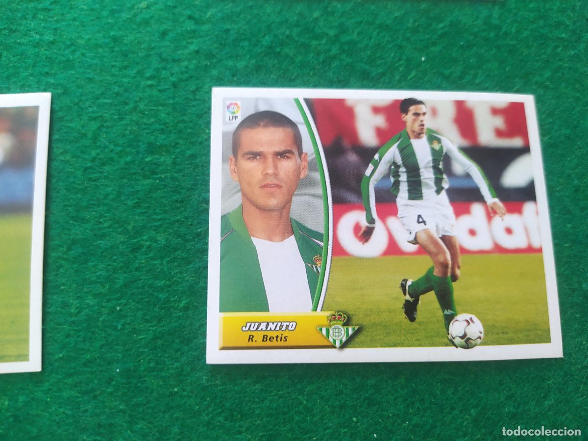 Cromos de f&uacute;tbol: LIGA ESTE 2003 2004 03 04 NUEVO SIN PEGAR - REAL BETIS JUANITO