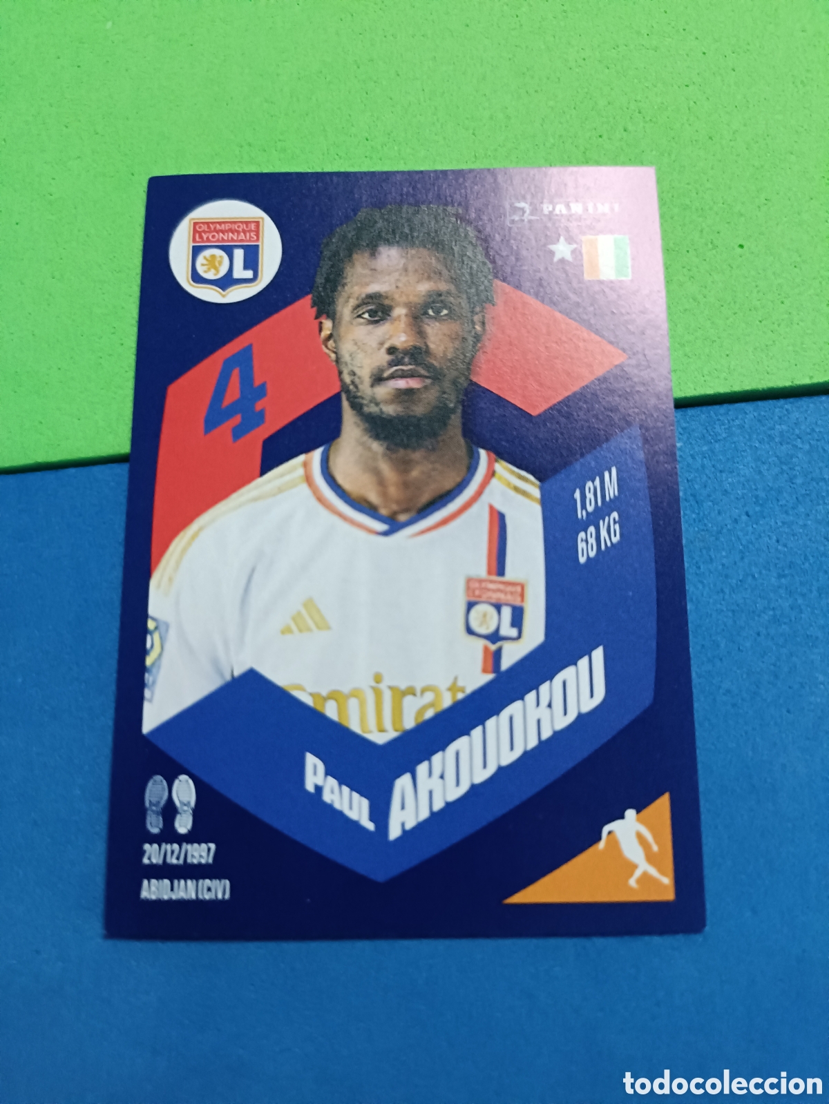 Cromos de f&uacute;tbol: Panini Foot France stickers 2023 2024 23 24 - 175 Akouokou