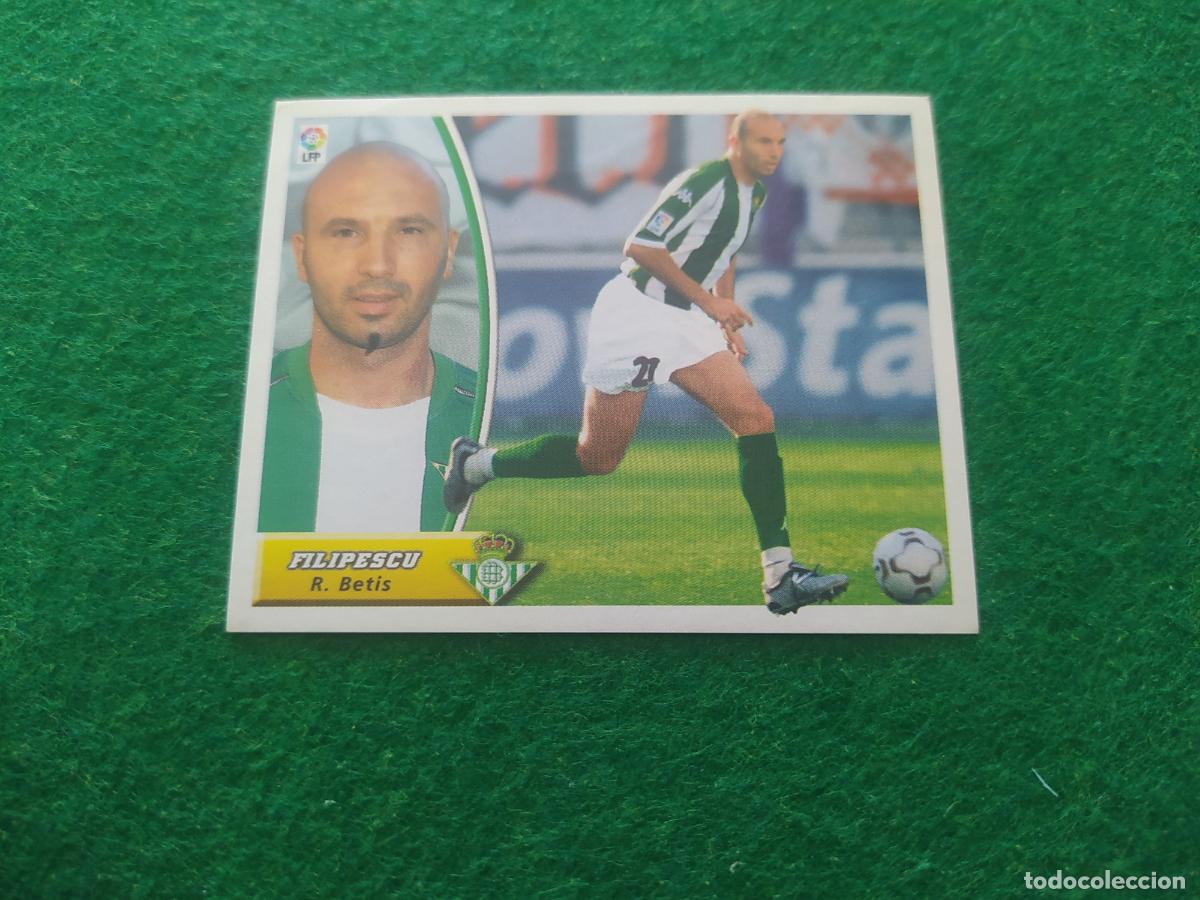 Cromos de Futebol: LIGA ESTE 2003 2004 03 04 NUEVO SIN PEGAR - REAL BETIS FILIPESCU