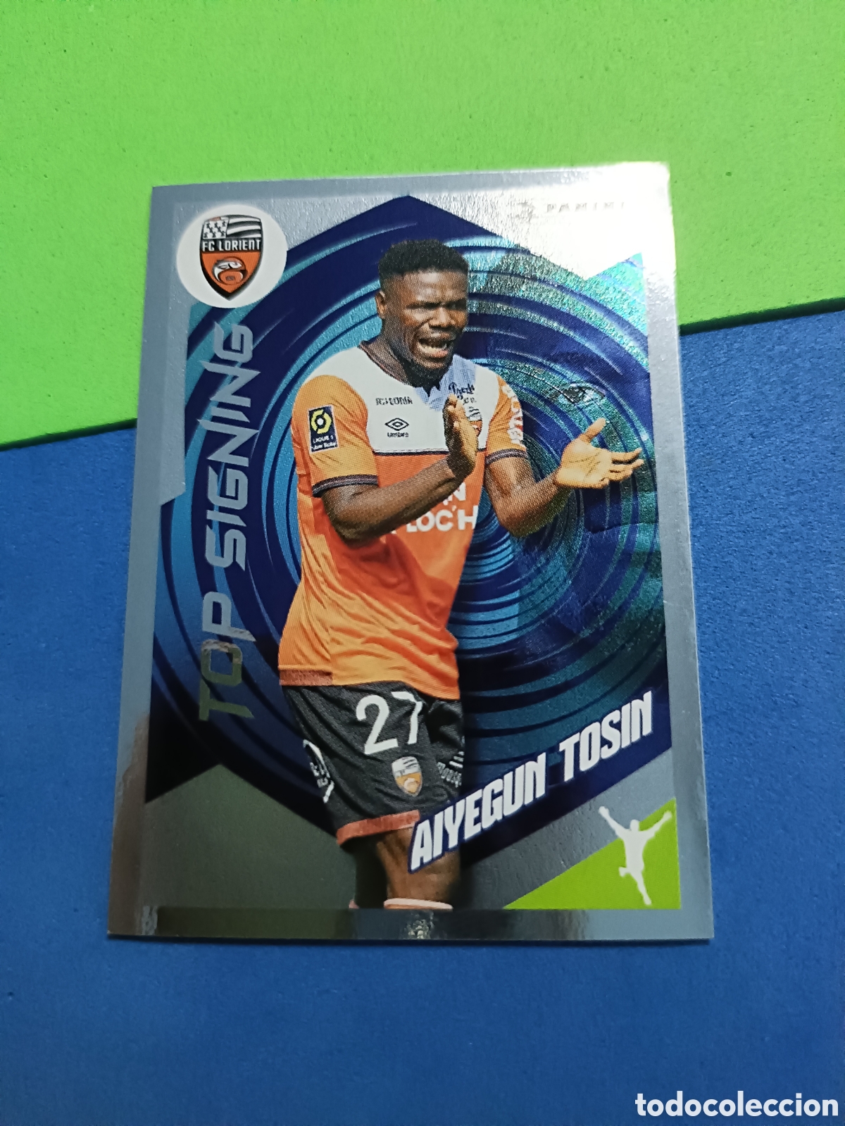 Cromos de Futebol: Panini Foot France stickers 2023 2024 23 24 - signing 163 Ayegun Tosin