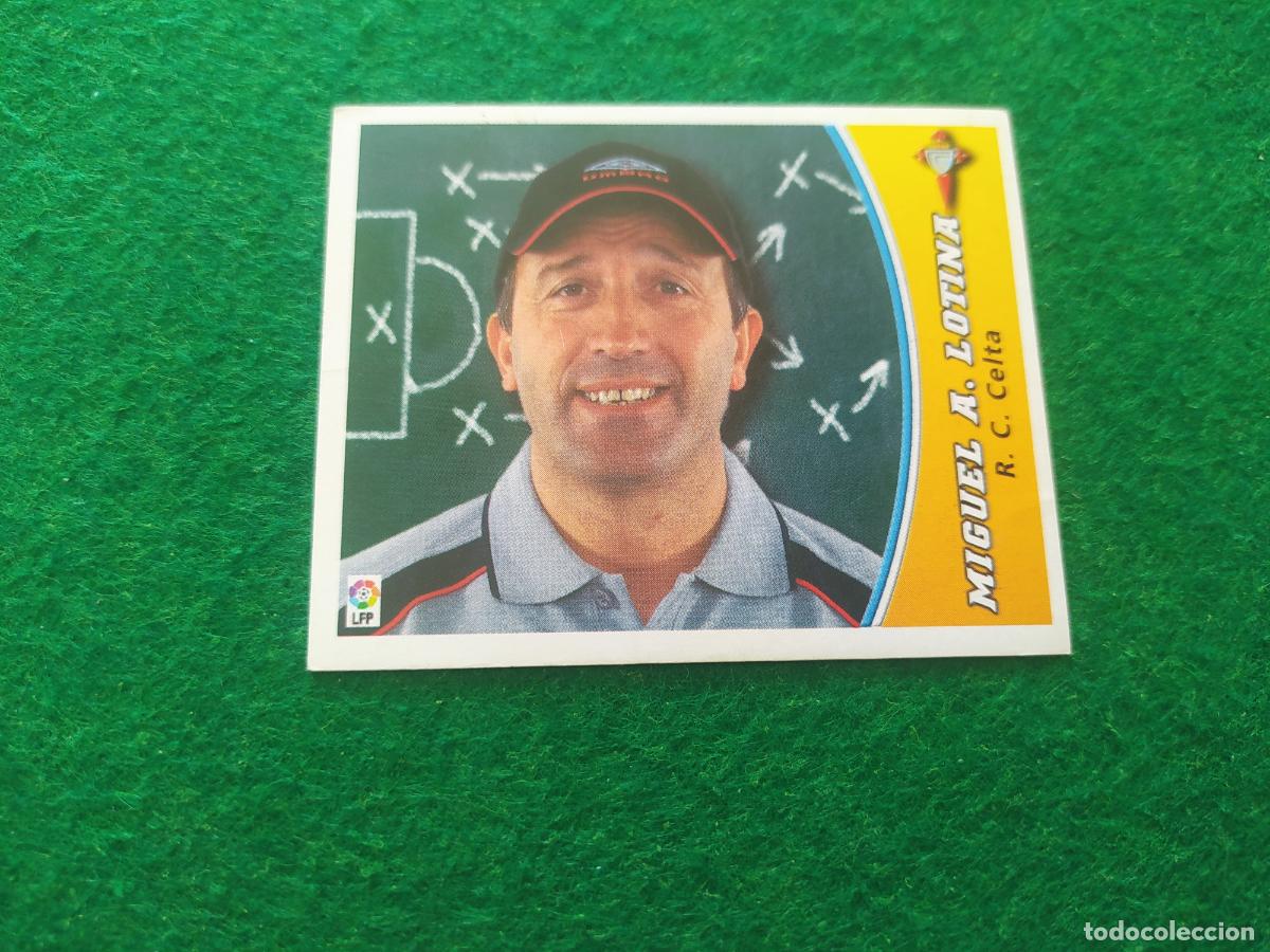 Cromos de Futebol: LIGA ESTE 2003 2004 03 04 NUEVO SIN PEGAR - CELTA DE VIGO ENTRENADOR