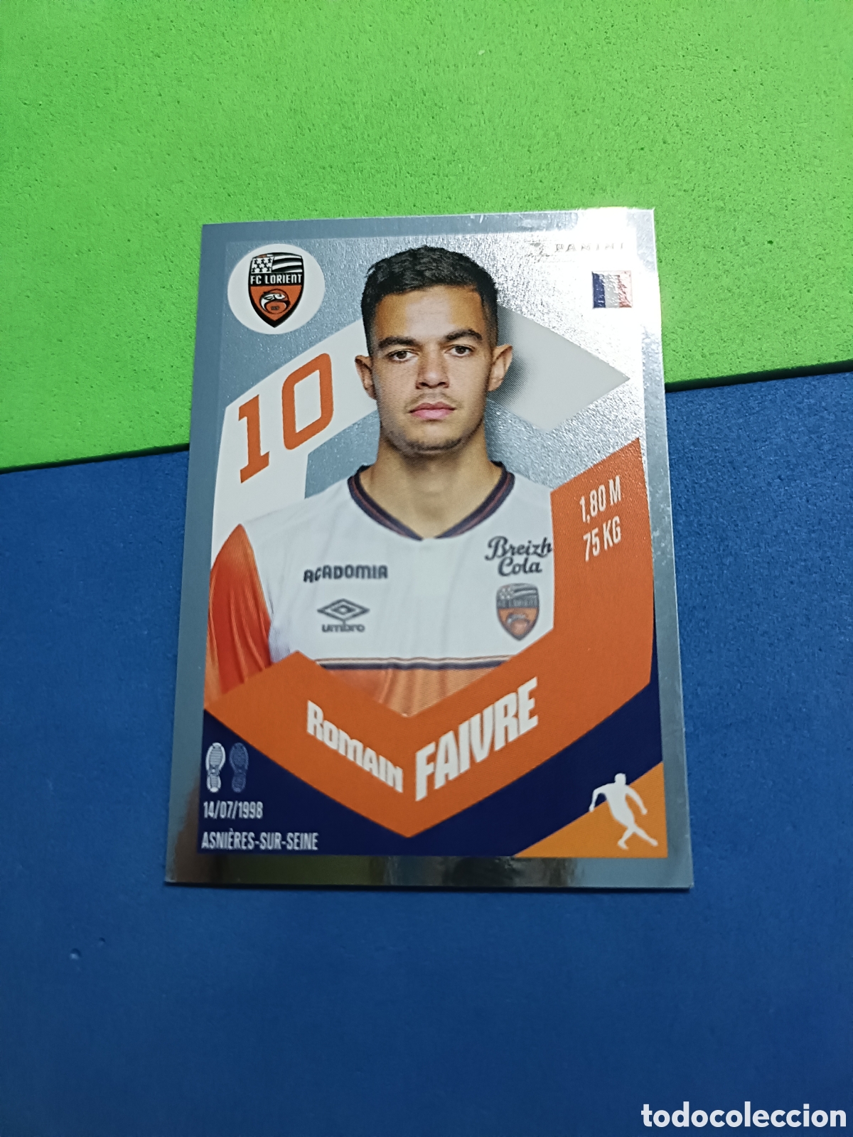 Figurine di Calcio: Panini Foot France stickers 2023 2024 23 24 - 144 Faivre