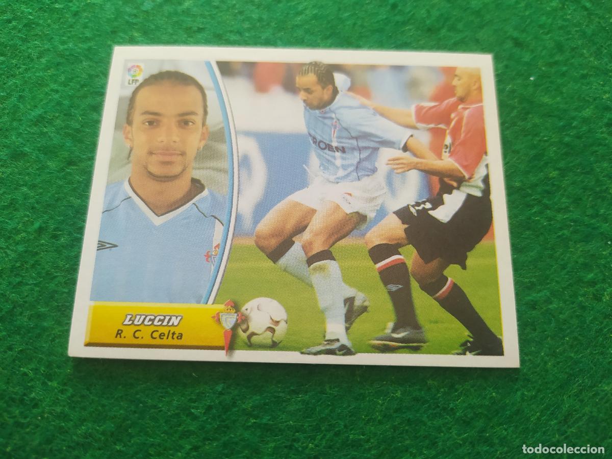 Figurine di Calcio: LIGA ESTE 2003 2004 03 04 NUEVO SIN PEGAR - CELTA DE VIGO LUCCIN