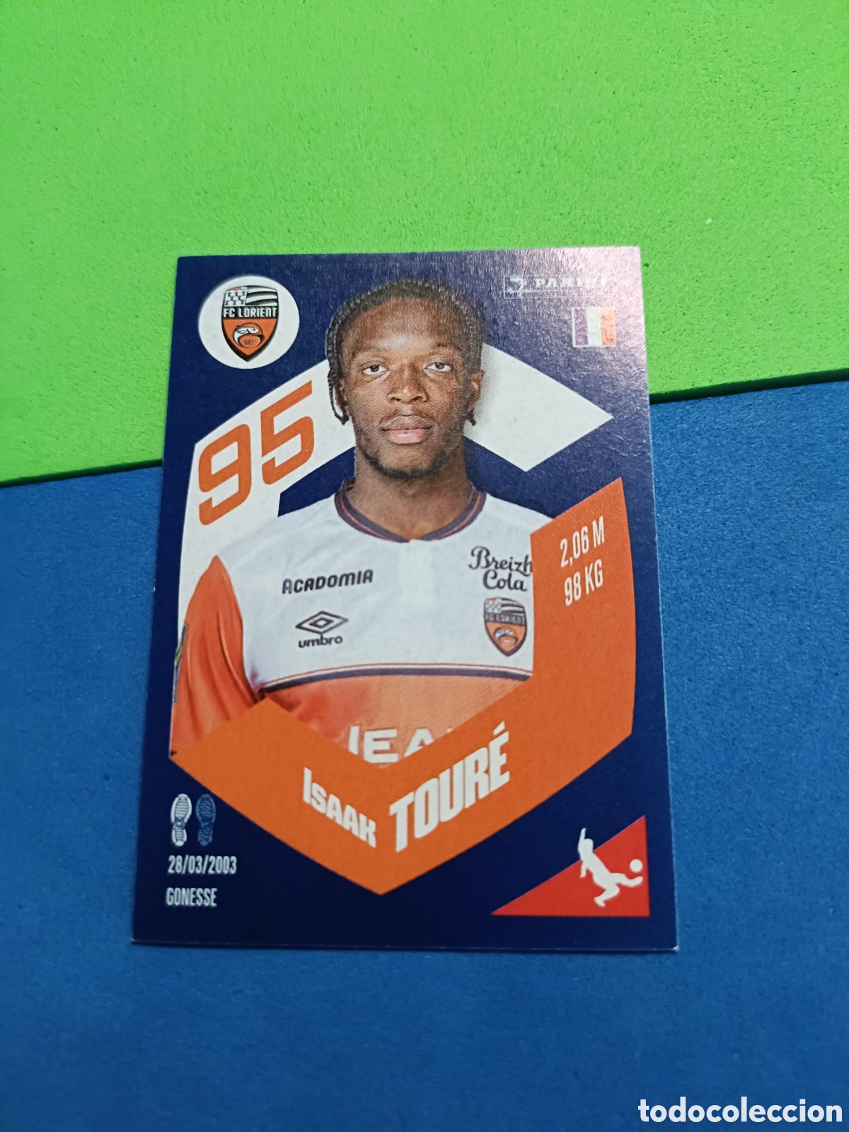 Figurine di Calcio: Panini Foot France stickers 2023 2024 23 24 - 141 Toure