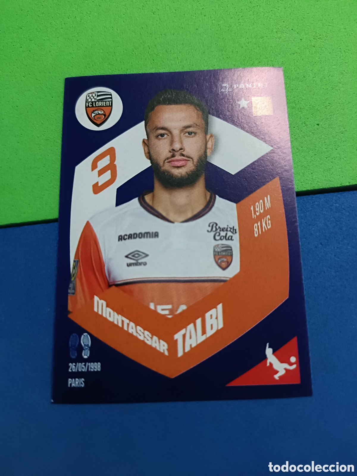 Figurine di Calcio: Panini Foot France stickers 2023 2024 23 24 - 140 Talbi