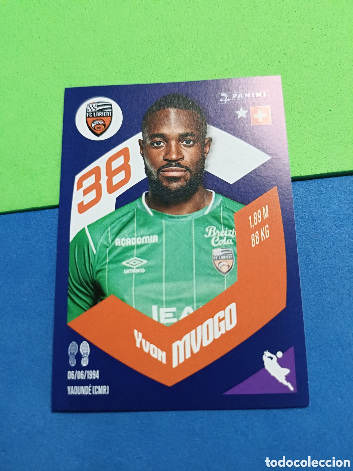 Cartes &agrave; collectionner de Football: Panini Foot France stickers 2023 2024 23 24 - 135 Mvogo