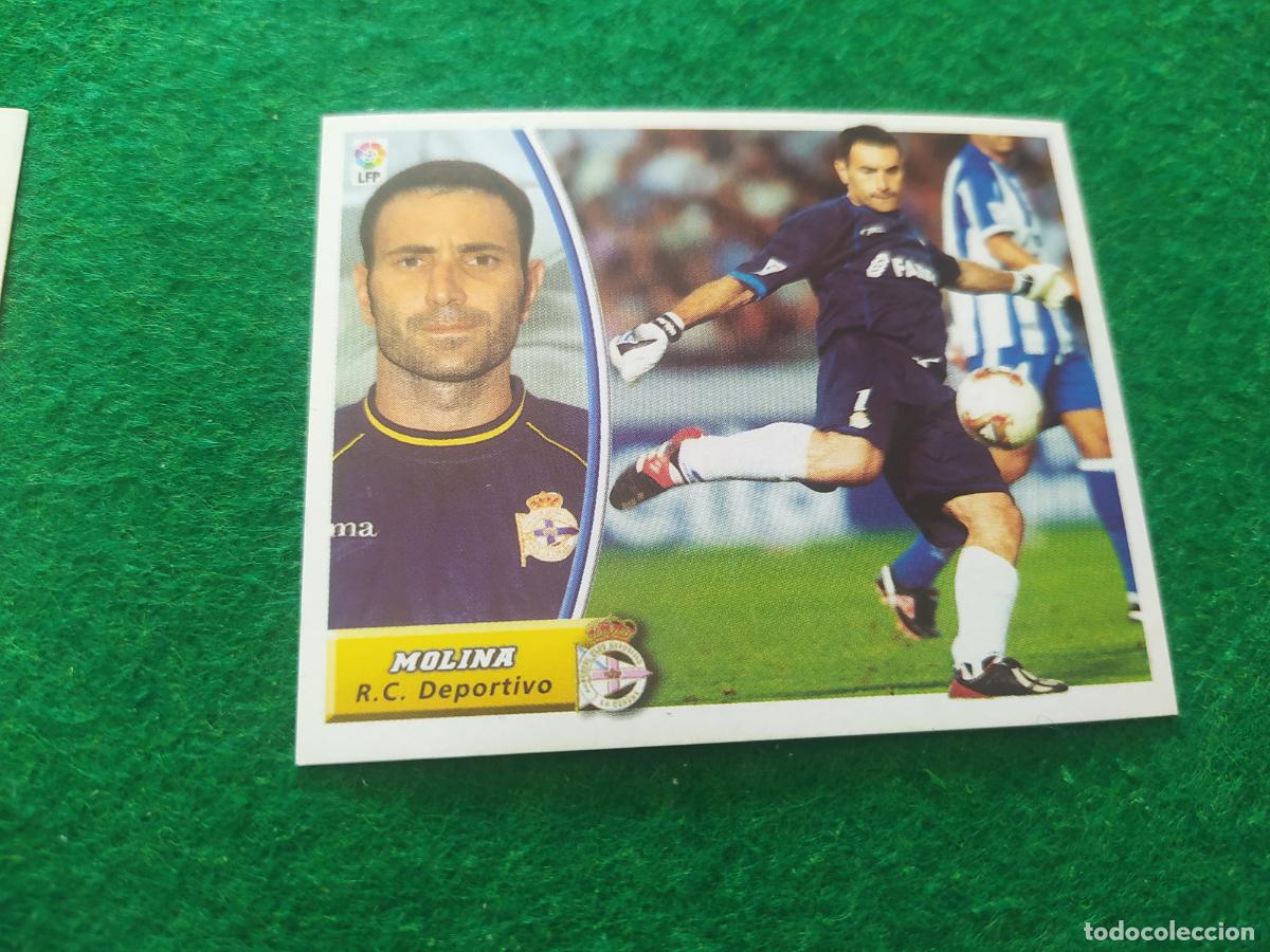 Cromos de f&uacute;tbol: LIGA ESTE 2003 2004 03 04 NUEVO SIN PEGAR - DEPORTIVO DE LA CORU&Ntilde;A MOLINA