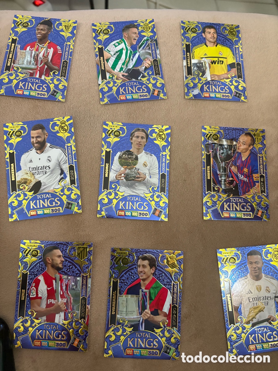 Cromos de f&uacute;tbol: Lote cromos total kings adrenalina 2025-2026