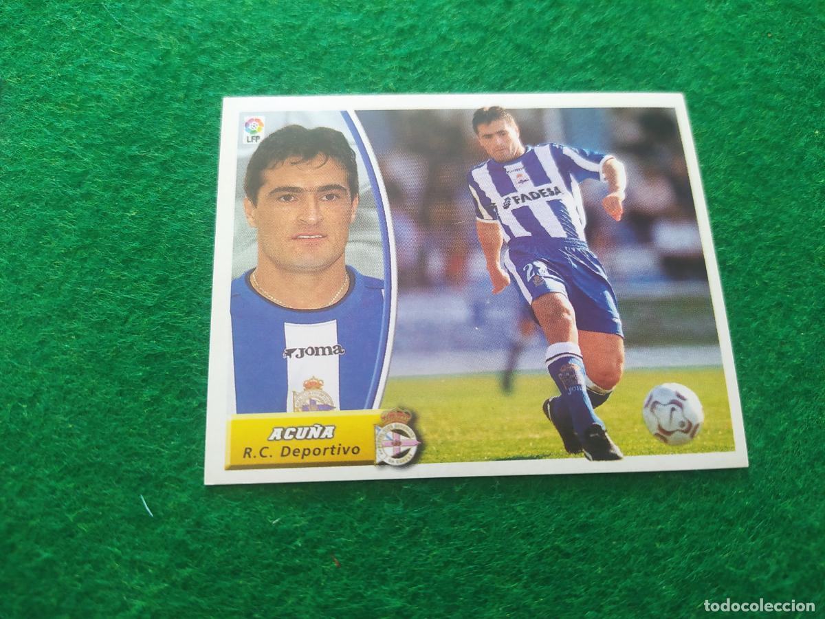 Cromos de f&uacute;tbol: LIGA ESTE 2003 2004 03 04 NUEVO SIN PEGAR - DEPORTIVO DE LA CORU&Ntilde;A ACU&Ntilde;A