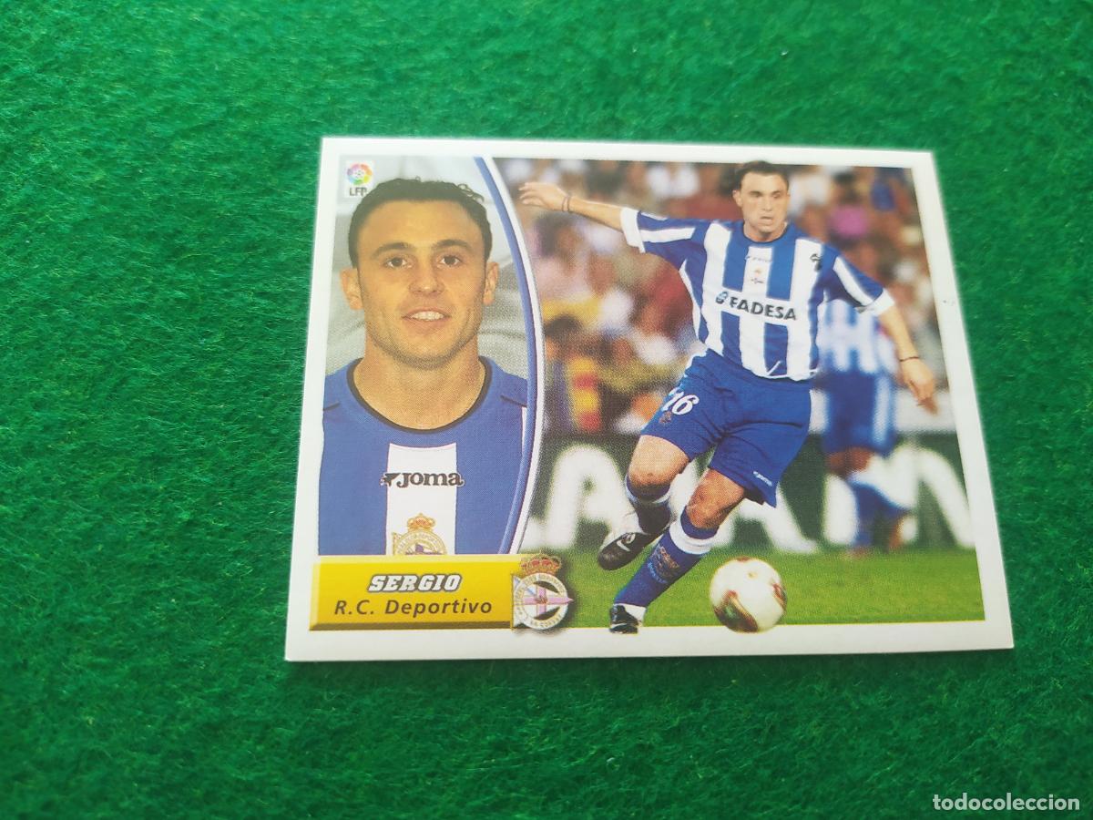 Cromos de f&uacute;tbol: LIGA ESTE 2003 2004 03 04 NUEVO SIN PEGAR - DEPORTIVO DE LA CORU&Ntilde;A SERGIO