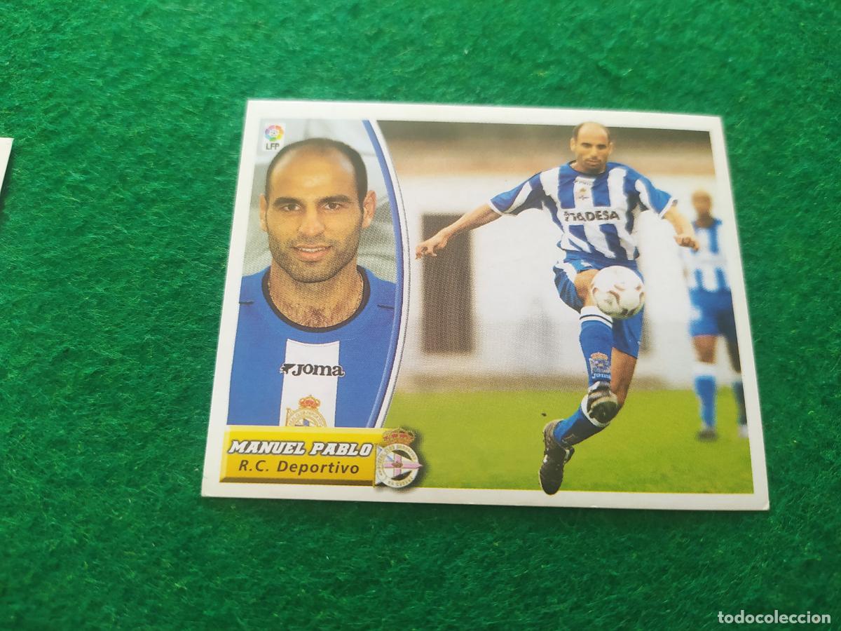 Cromos de f&uacute;tbol: LIGA ESTE 2003 2004 03 04 NUEVO SIN PEGAR - DEPORTIVO DE LA CORU&Ntilde;A MANUEL PABLO