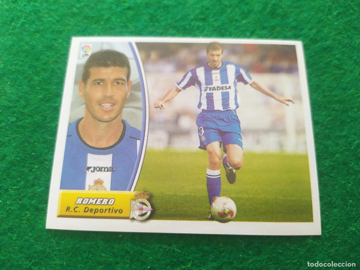 Cromos de f&uacute;tbol: LIGA ESTE 2003 2004 03 04 NUEVO SIN PEGAR - DEPORTIVO DE LA CORU&Ntilde;A ROMERO