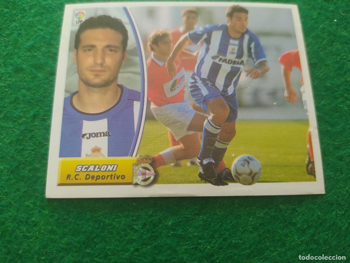 Cromos de f&uacute;tbol: LIGA ESTE 2003 2004 03 04 NUEVO SIN PEGAR - DEPORTIVO DE LA CORU&Ntilde;A SCALONI