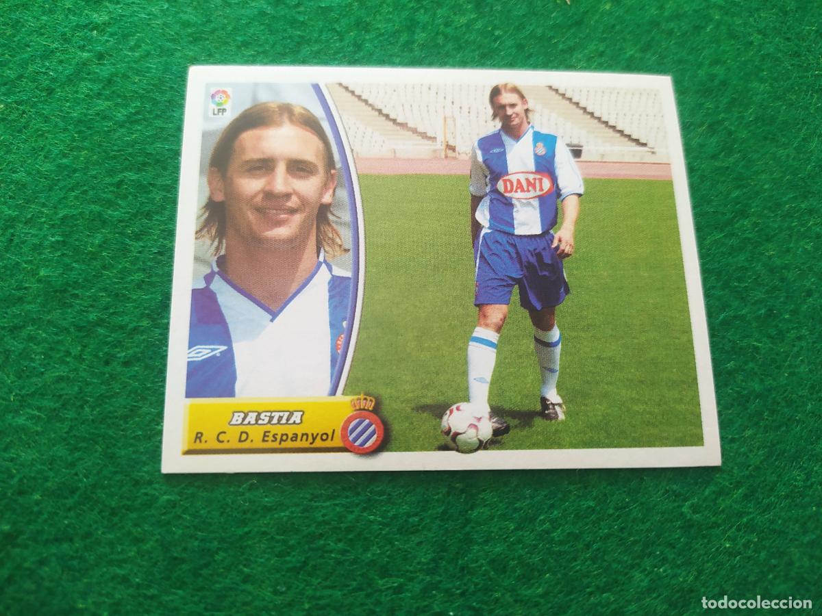 Cromos de f&uacute;tbol: LIGA ESTE 2003 2004 03 04 NUEVO SIN PEGAR - ESPANYOL BASTIA