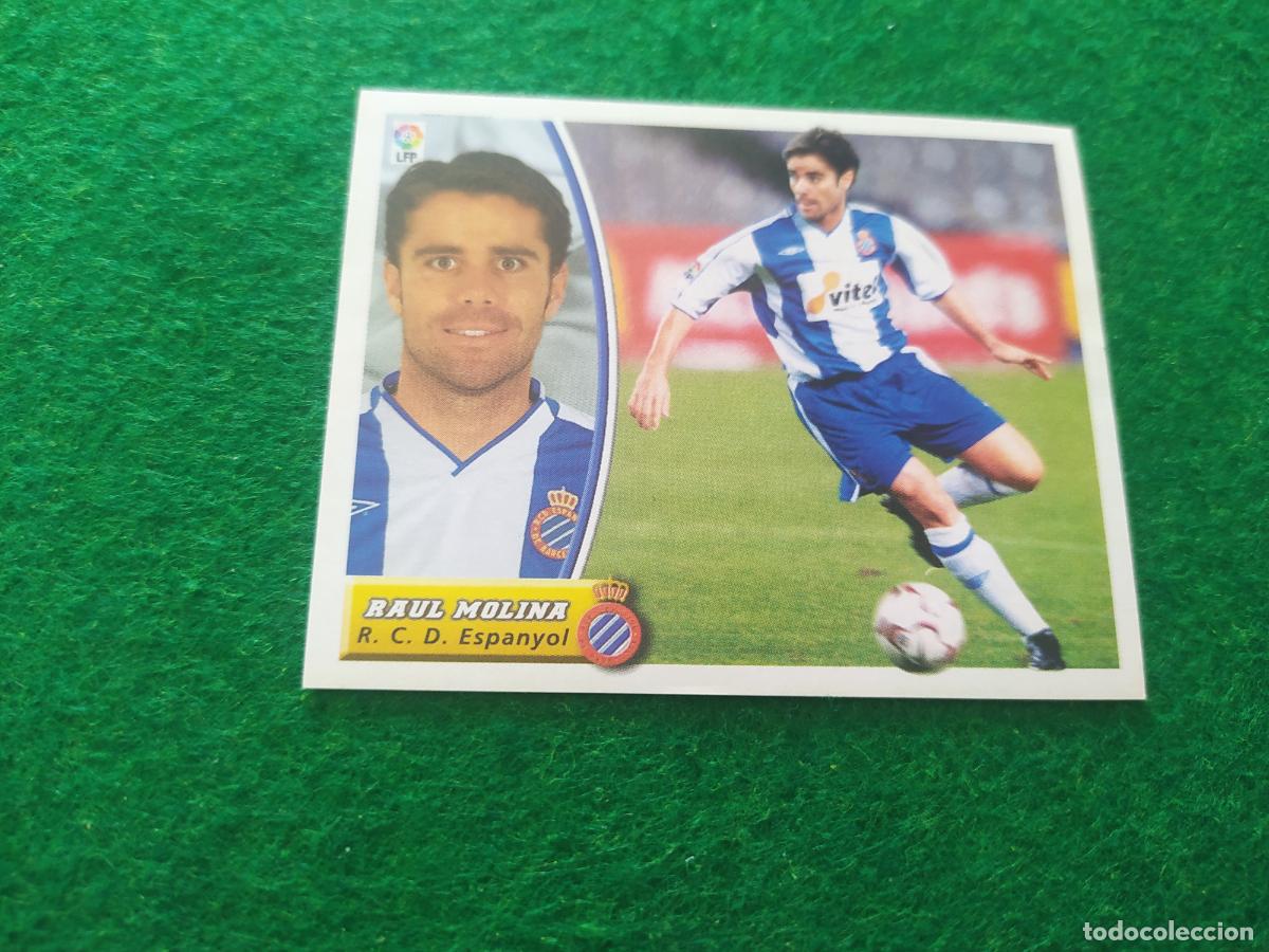 Cromos de f&uacute;tbol: LIGA ESTE 2003 2004 03 04 NUEVO SIN PEGAR - ESPANYOL RAUL MOLINA