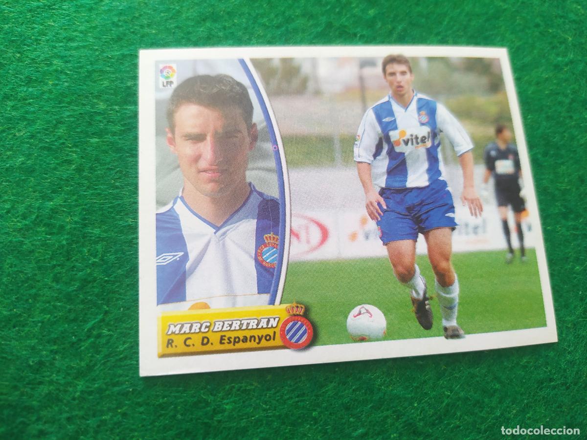 Cromos de f&uacute;tbol: LIGA ESTE 2003 2004 03 04 NUEVO SIN PEGAR - ESPANYOL MARC BELTRAN