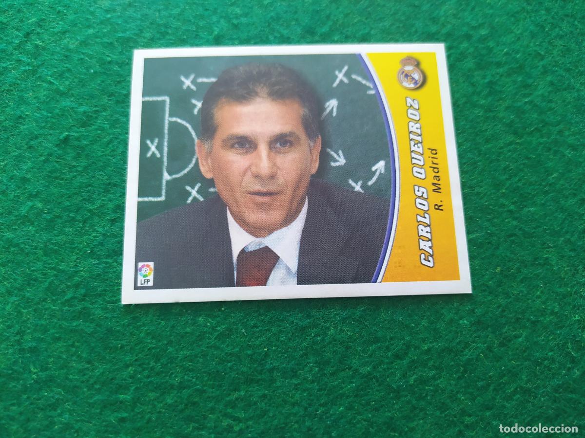 Cromos de f&uacute;tbol: LIGA ESTE 2003 2004 03 04 NUEVO SIN PEGAR - REAL MADRID ENTRENADOR