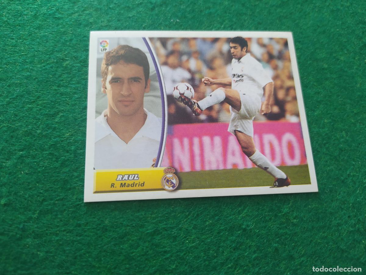 Cromos de f&uacute;tbol: LIGA ESTE 2003 2004 03 04 NUEVO SIN PEGAR - REAL MADRID RAUL
