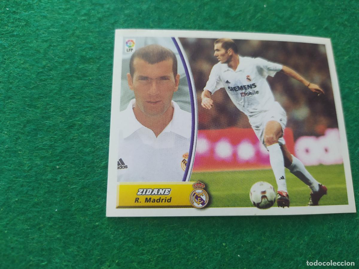 Cromos de f&uacute;tbol: LIGA ESTE 2003 2004 03 04 NUEVO SIN PEGAR - REAL MADRID ZIDANNE