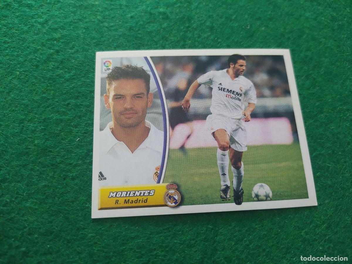 Cromos de f&uacute;tbol: LIGA ESTE 2003 2004 03 04 NUEVO SIN PEGAR - REAL MADRID MORIENTES