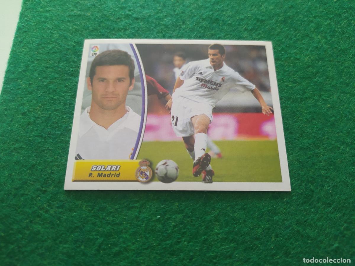 Cromos de f&uacute;tbol: LIGA ESTE 2003 2004 03 04 NUEVO SIN PEGAR - REAL MADRID SOLARI