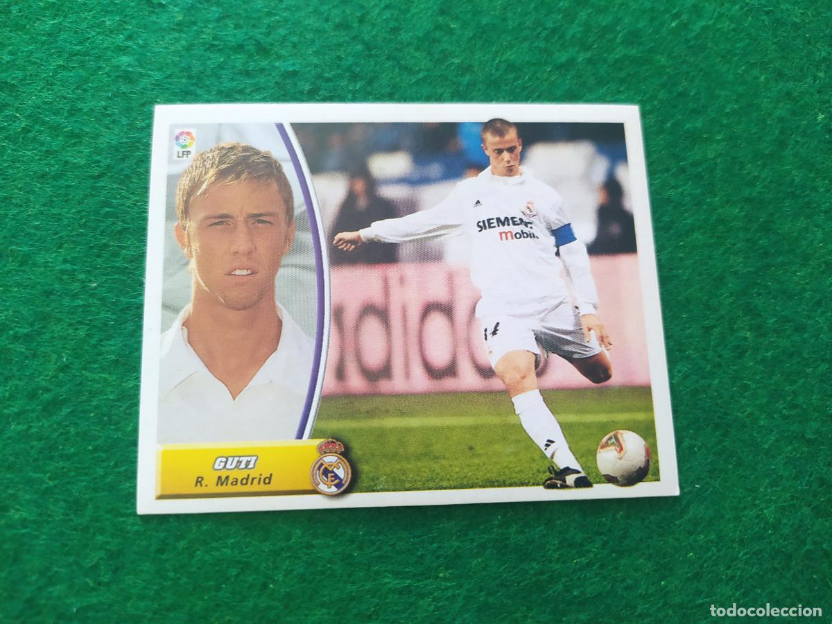 Cromos de f&uacute;tbol: LIGA ESTE 2003 2004 03 04 NUEVO SIN PEGAR - REAL MADRID GUTI