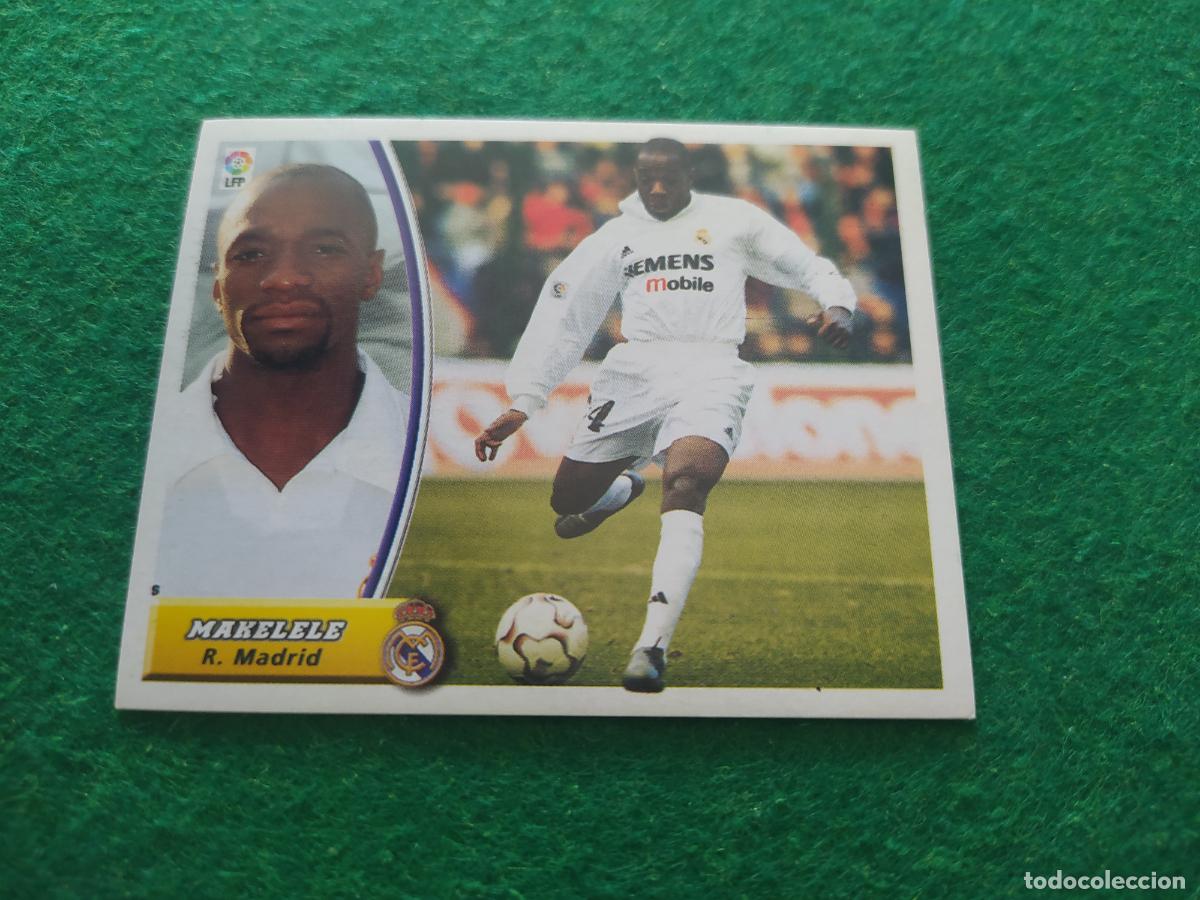 Cromos de f&uacute;tbol: LIGA ESTE 2003 2004 03 04 NUEVO SIN PEGAR - REAL MADRID MAKELELE