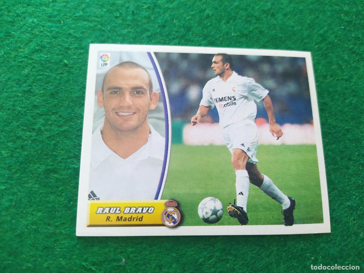 Cromos de f&uacute;tbol: LIGA ESTE 2003 2004 03 04 NUEVO SIN PEGAR - REAL MADRID RAUL BRAVO