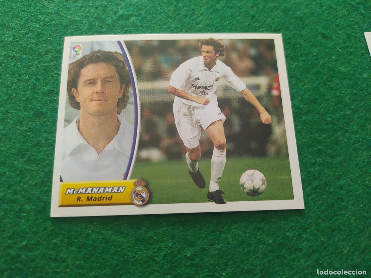 Cromos de f&uacute;tbol: LIGA ESTE 2003 2004 03 04 NUEVO SIN PEGAR - REAL MADRID McMANAMAN