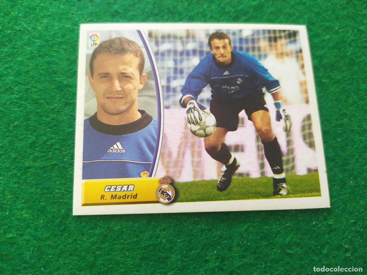 Cromos de f&uacute;tbol: LIGA ESTE 2003 2004 03 04 NUEVO SIN PEGAR - REAL MADRID CESAR