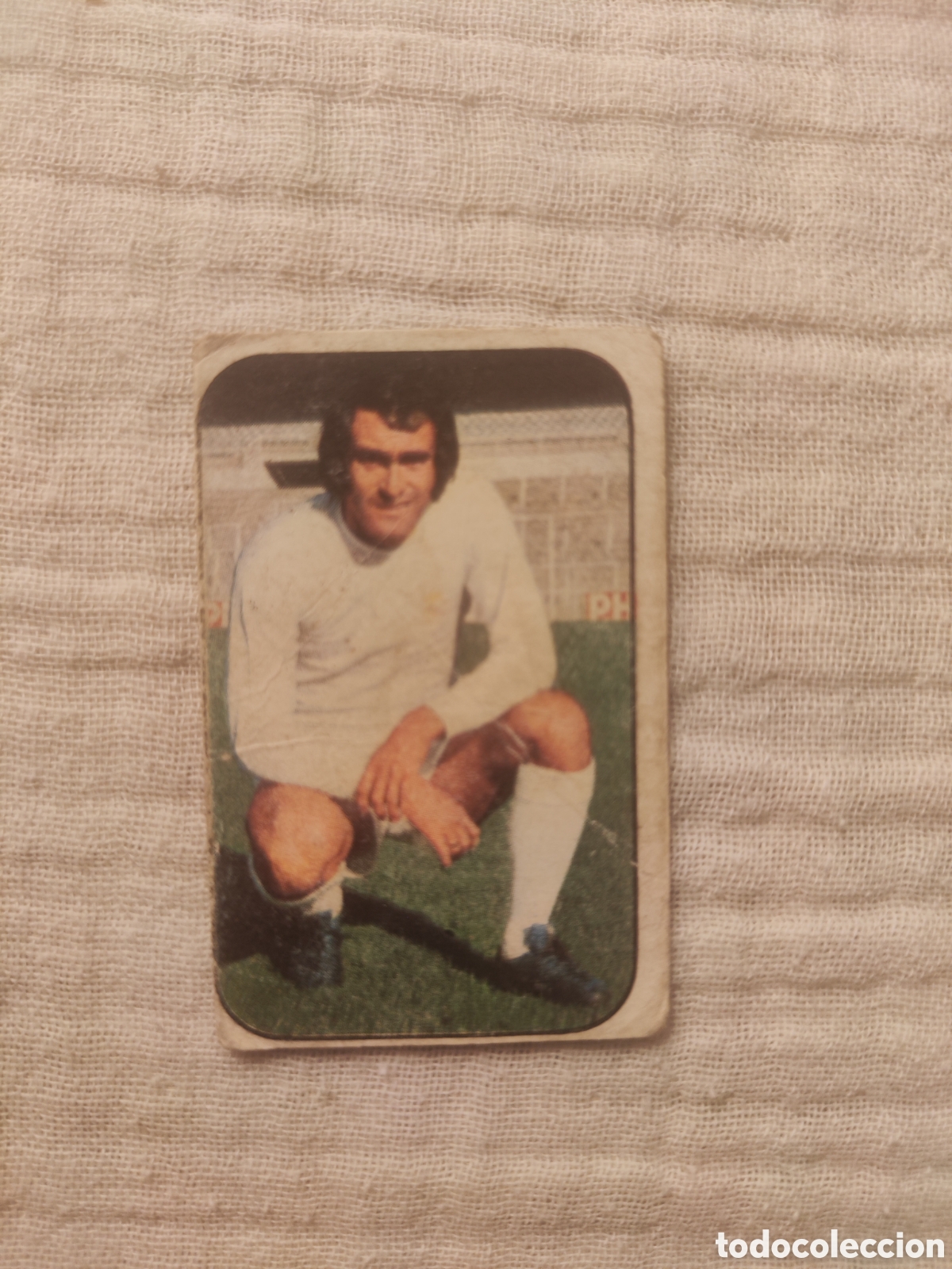 Cromos de f&uacute;tbol: Este 76 77 sin pegar Real Madrid Pirri