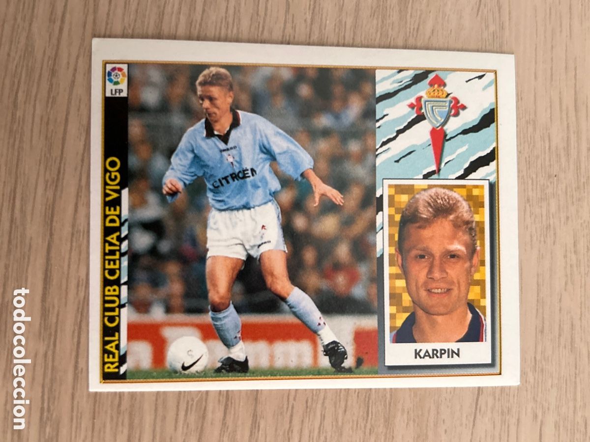 Cromos de Futebol: KARPIN COLOCA DEL CELTA LIGA ESTE 1997 1998 97 98 NUNCA PEGADO SIN PEGAR