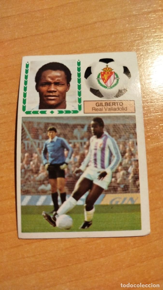 Fu&szlig;ball-Sticker: LIGA ESPA&Ntilde;OLA 83/84 - REAL VALLADOLID - GILBERTO