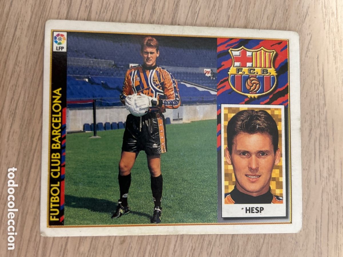 Cromos de f&uacute;tbol: HESP BARCELONA COLOCA LIGA ESTE 1997 1998 97 98 NUNCA PEGADO SIN PEGAR