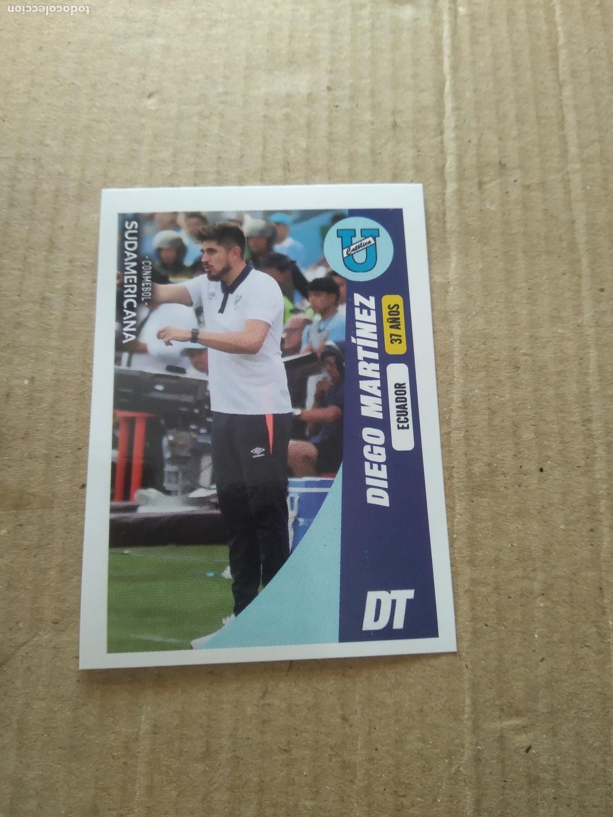 Cromos de f&uacute;tbol: 38 DIEGO MARTINEZ UNIVERSIDAD CATOLICA CROMO FUTBOL CONMEBOL SUDAMERICANA LA GRAN CONQUISTA