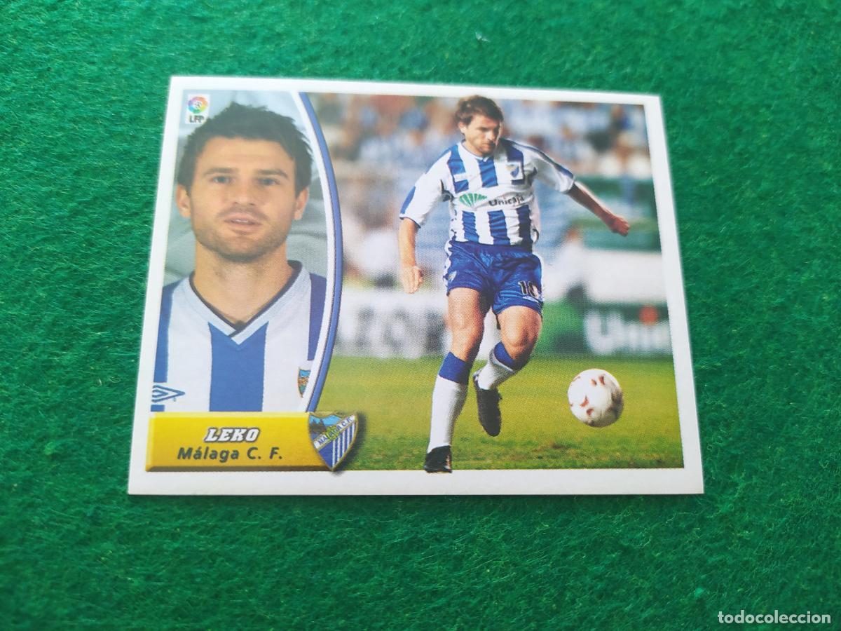 Cartes &agrave; collectionner de Football: LIGA ESTE 2003 2004 03 04 NUEVO SIN PEGAR - MALAGA LEKO
