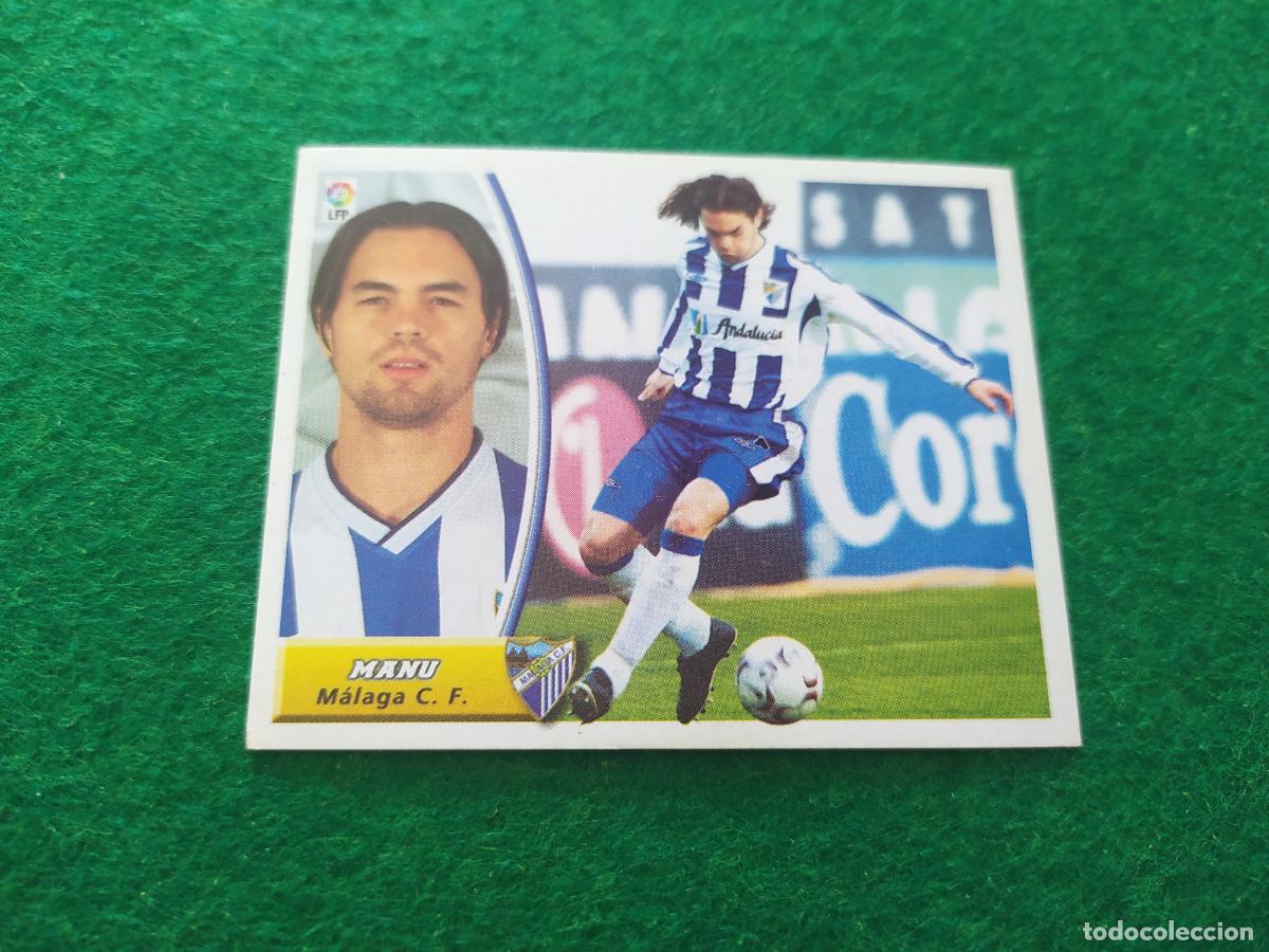 Cromos de f&uacute;tbol: LIGA ESTE 2003 2004 03 04 NUEVO SIN PEGAR - MALAGA MANU