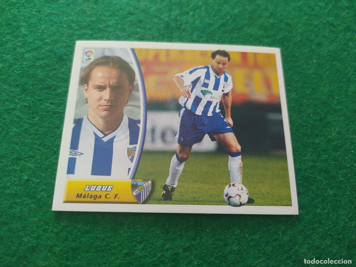 Cromos de f&uacute;tbol: LIGA ESTE 2003 2004 03 04 NUEVO SIN PEGAR - MALAGA LUQUE