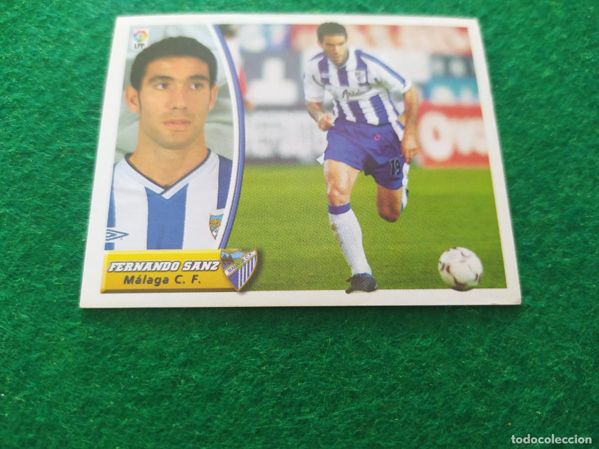 Cromos de f&uacute;tbol: LIGA ESTE 2003 2004 03 04 NUEVO SIN PEGAR - MALAGA FERNANDO SANZ