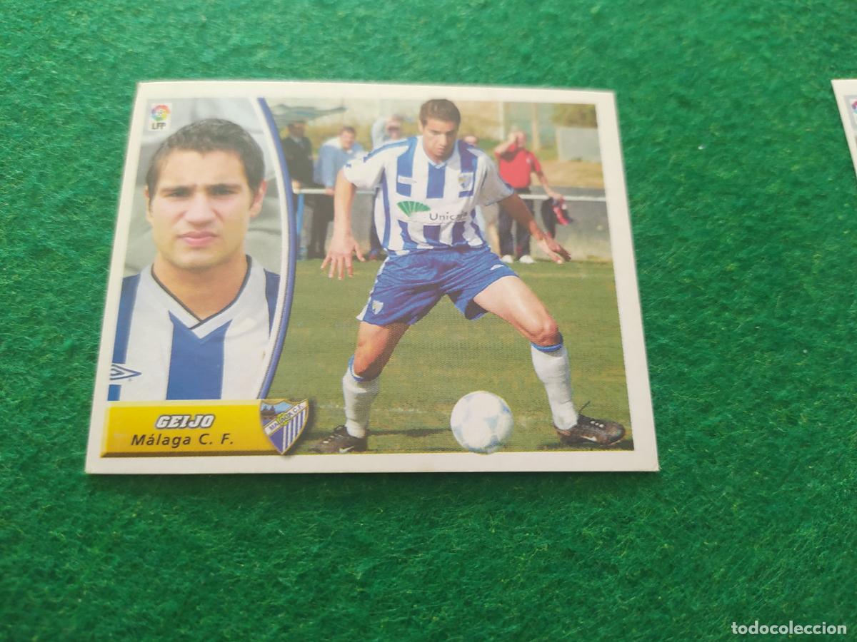 Football Stickers: LIGA ESTE 2003 2004 03 04 NUEVO SIN PEGAR - MALAGA GEIJO