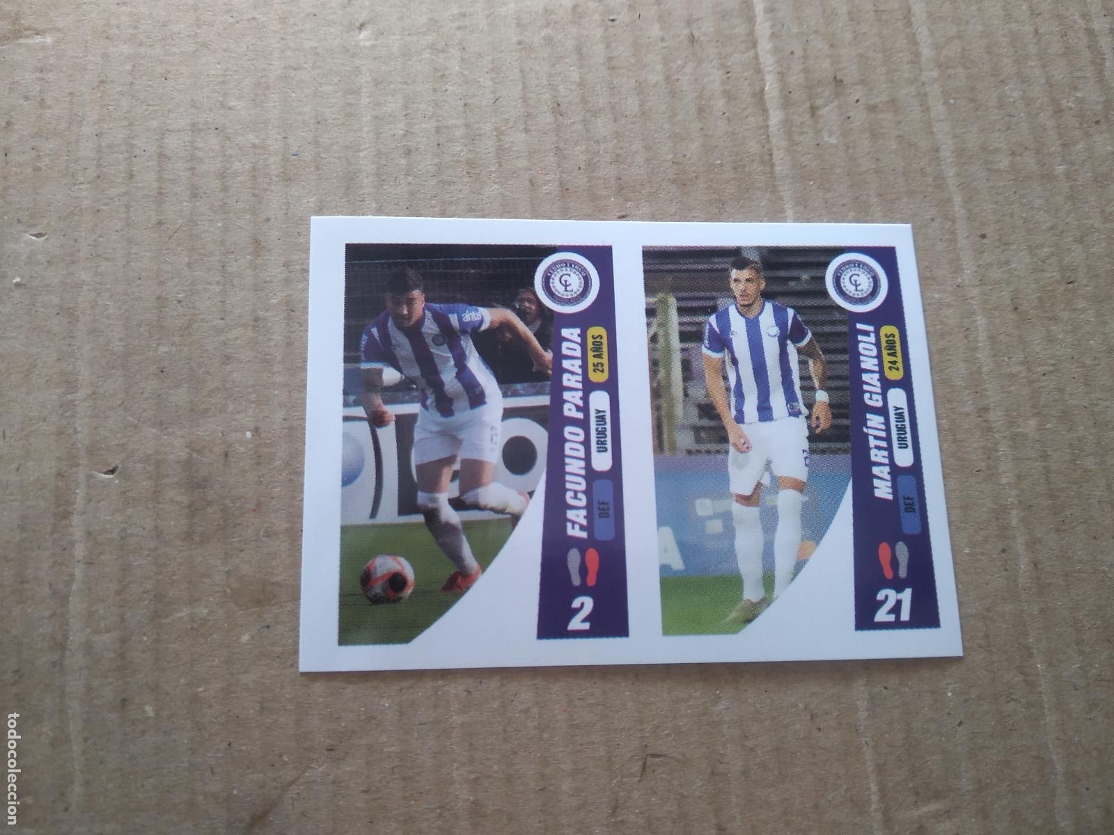 Cromos de f&uacute;tbol: 63 FACUNDO PARADA MARTIN GIANOLI CROMO FUTBOL CONMEBOL SUDAMERICANA LA GRAN CONQUISTA