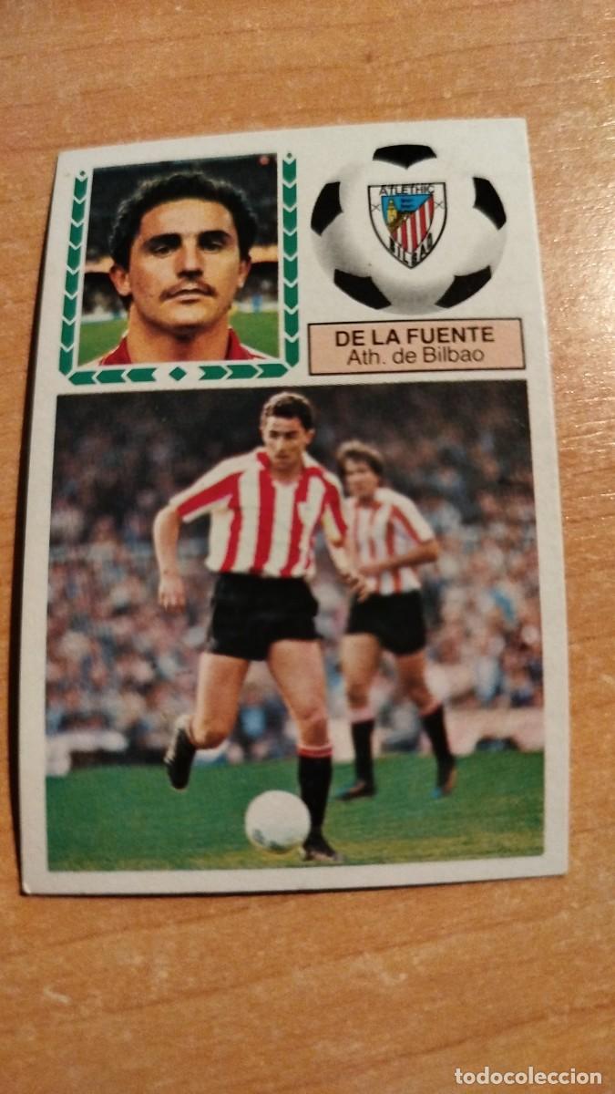 Cromos de f&uacute;tbol: LIGA ESPA&Ntilde;OLA 83/84 - ATH. DE BILBAO - DE LA FUENTE
