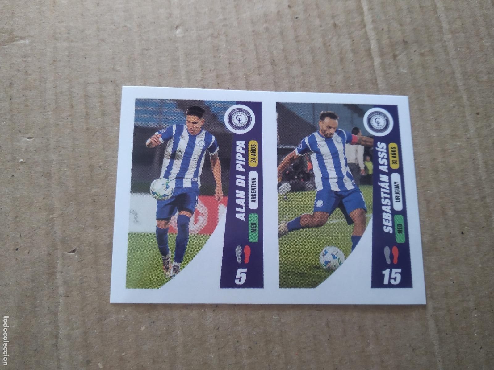 Cromos de f&uacute;tbol: 64 ALAN DI PIPPA SEBASTIAN ASSIS CROMO FUTBOL CONMEBOL SUDAMERICANA LA GRAN CONQUISTA