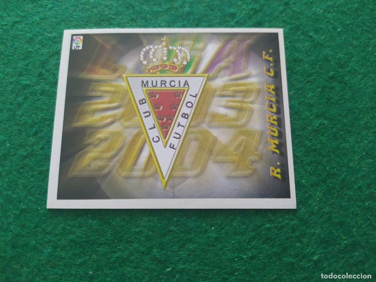 Cromos de f&uacute;tbol: LIGA ESTE 2003 2004 03 04 NUEVO SIN PEGAR - REAL MURCIA ESCUDO